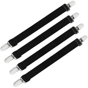 Boncas Improved Adjustable Elastic Boot Clips Boot Straps Pant Clips Stirrups Leg Straps Keeping Your Pants Tucked