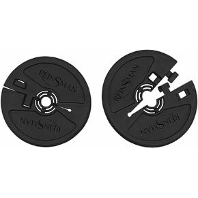 Reinsman Easy Button Bit Guards, Sold as a Pair, Black, 1009, One Size
