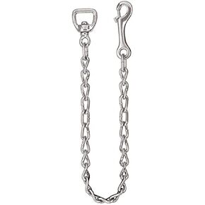 Weaver Leather #720 Lead Chain with 1" Swivel,Nickel Plated, 24"