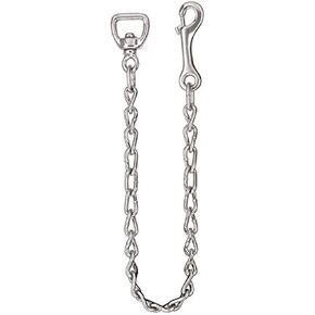 Weaver Leather #720 Lead Chain with 1" Swivel, Nickel Plated