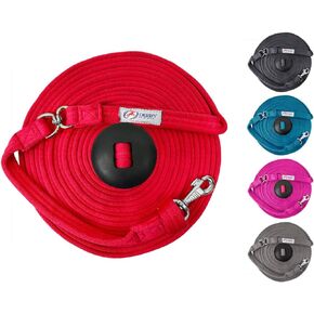 Premium Softgrip Cotton Swivel Lunge Line with Rubber Stopper