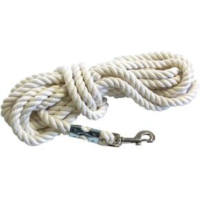 Premium Horse Rope Lunge Line - Durable 1/2" Diameter, 25' Length Cotton Lunge Line with Secure Snap for Equestrian Training Excellence