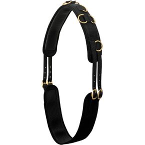 Weaver Leather Neoprene Surcingle Black,Lime