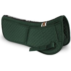 ECP Equine Comfort Products Correction Half Saddle Pad with Adjustable Memory Foam
