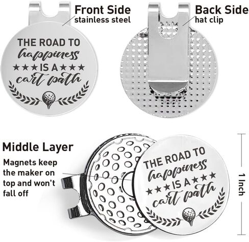 Golf Ball Marker Gifts for Men Women Golfers in Kuwait