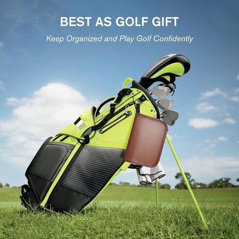 حافظة قفازات الجولف من Topfly، حامل قفازات الجولف، حافظة للعلبة، ملحقات الجولف، منظم حافظة صلبة للهاتف، المحملات، أدوات Divot وعلامات الكرة، هدية للأب الزوج... in Kuwait