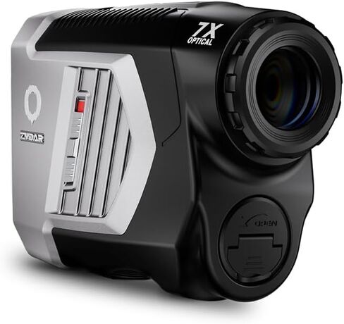 Pro Z1 Golf Rangefinder with Slope, 7X Magnification,Dual Color Display, 1300 Yards Laser Range Finder Golfing, Flag Lock with Pulse, Magnetic Grip, Slope Measurement, Aspherical Glass in Kuwait