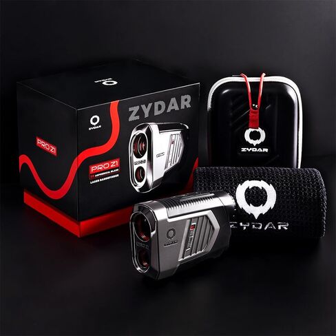 Pro Z1 Golf Rangefinder with Slope, 7X Magnification,Dual Color Display, 1300 Yards Laser Range Finder Golfing, Flag Lock with Pulse, Magnetic Grip, Slope Measurement, Aspherical Glass in Kuwait