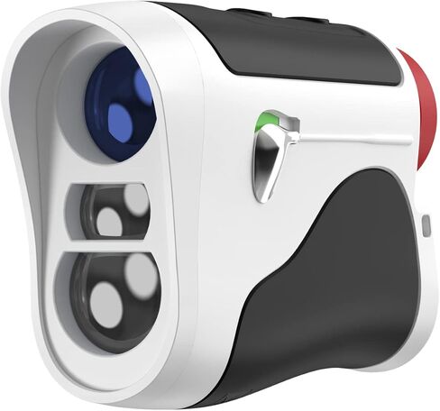 G4Pro Golf Rangefinder مع منحدر، مفتاح منحدر لبطولة الجولف القانونية، نطاق مسافة أقصى 650 ياردة، دقة 0.5 ياردة، تكبير 6X، قفل سارية العلم مع اهتزاز النبض... in Kuwait