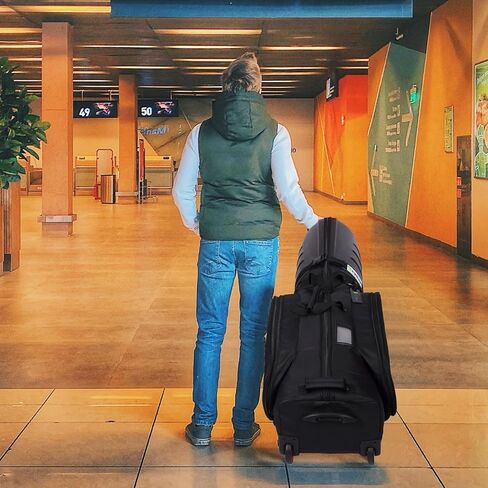 حقائب سفر BEYBAY للجولف للخطوط الجوية ذات عجلات معززة وغطاء صلب، خفيفة الوزن وسهلة المناورة، سحاب ممتاز لحماية الأندية الخاصة بك in Kuwait