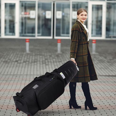 حقائب سفر BEYBAY للجولف للخطوط الجوية ذات عجلات معززة وغطاء صلب، خفيفة الوزن وسهلة المناورة، سحاب ممتاز لحماية الأندية الخاصة بك in Kuwait