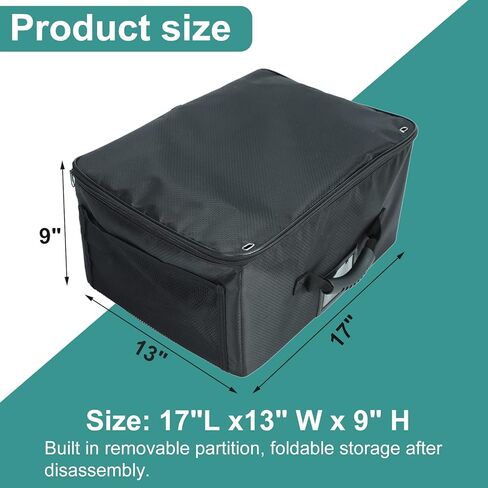 منظم صندوق الجولف من إيزيبيرج، منظم صندوق الجولف القابل للطي المقاوم للماء وتخزينه للسيارة in Kuwait