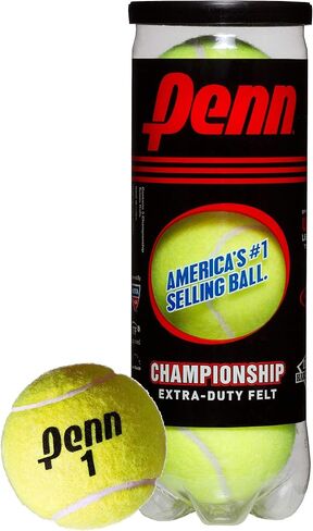 علبة كرات التنس شديدة التحمل من Penn Championship - عدد 3 في كل علبة in Kuwait