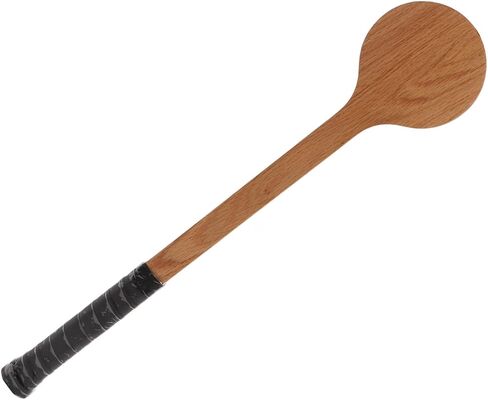 Cryfokt Wooden Tennis Spoon Sticking Practice Tennis Racket Accurately Tennis Pointer Improve Sweet Spot Trainer with Storage Bag for Sports Swing Practice Training Aid in Saudi Arabia