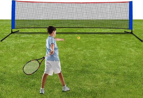 Tennis Net, Portable Tennis Net for Driveway, Mini Tennis Net for Kids, Collapsible Tennis Net for Backyard, 35"-63" Height Adjustable Tennis Net | Badminton Net for Backyard, Multipurpose Net in Kuwait