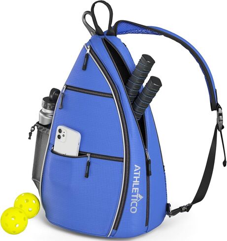 حقيبة Athletico Sling - حقيبة ظهر طويلة تمر بالجسم لكرة البيسبول والتنس وكرة المضرب والسفر للرجال والنساء in Saudi Arabia