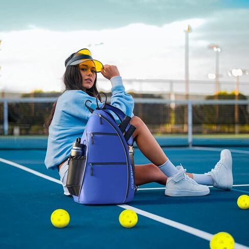حقيبة Athletico Sling - حقيبة ظهر طويلة تمر بالجسم لكرة البيسبول والتنس وكرة المضرب والسفر للرجال والنساء in Saudi Arabia