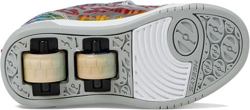 HEELYS Girl's Dual Up (Little Kid/Big Kid/Adult) Silver Multi 13 Little Kid M in Saudi Arabia