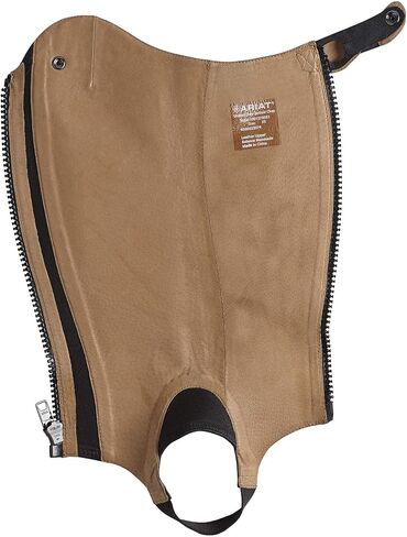 ARIAT Womens Close Contour Half ChapAdt Close Contour Chap Blk in Saudi Arabia