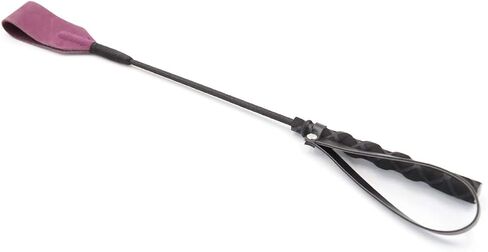 سوط ركوب الخيل باللون الأرجواني الفاخر من الجلد الأصلي لرياضات الفروسية in Kuwait