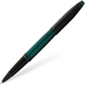 Cross Calais Refillable Gel Ink Rollerball Pen, Medium Rollerball, Includes Premium Gift Box - Matte Metallic Blue