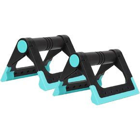 2Pcs Multifunction Push Up Stands Handles Bars Abdominal Trainer Gym Fitness Training Multi Function Stand Variety of Exercise Modes Comfort Handle Non Slip Stable and Safe