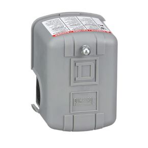 Telemecanique Sensors 9013FSG2J24 Air-Pump Pressure Switch, NEMA 1, 40-60 psi Pressure Setting, 20-65 psi Cut-Out, 15-30 psi Adjustable Differential