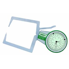 INSIZE 2333-E081 External Dial Caliper Gage, 0-0.8", Graduation 0.0005"