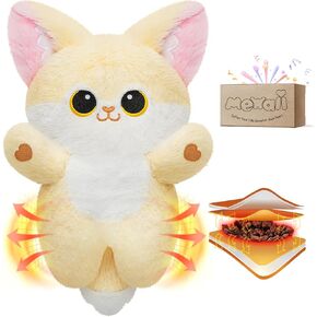 Mewaii Microwavable Stuffed Animals Heating Pad, Heatable Axolotl Plush for Stress Relief, Stuffed Axolotl Gifts Plush Toys for Girls and Boys