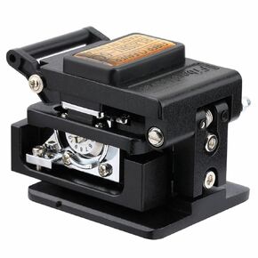 [Fiber Optic Cleaver with 12 Surface Blade 3 in 1 for 125μm 250μm 900μm 9~16mm with OD 0.25mm and 10-16mm with OD 0.9mm Fiber Optical Cable High Precision Stripping and Cutting Tool