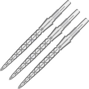 TARGET Darts Swiss Point Storm Darts Points - Nano (Silver, 30mm) 3 Pack Set of Tips – Change Dart Point, Professional Darts Accessories, Interchangeable Steel Tip Dart Points