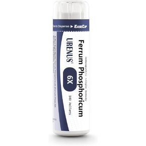 Cell Salt No. 4 Ferrum Phosphoricum (Ferrum Phos) 12X Homeopathic Remedy 140 Pellets - EaseCap