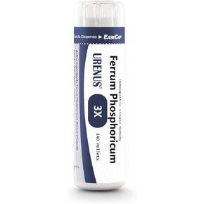 Cell Salt No. 4 Ferrum Phosphoricum (Ferrum Phos) 12X Homeopathic Remedy 140 Pellets - EaseCap