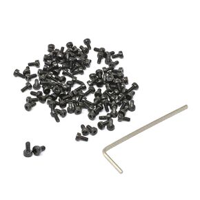 iexcell 1500 Pcs M3 x 4/6/8/10/12/16/20/25/30/35/40/45/50 Alloy Steel 12.9 Grade Hex Socket Head Cap Screws Bolts Nuts Washers Assortment Kit, Black Oxide Finish