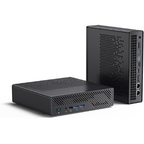 MINISFORUM MS-01 Mini Workstation Core i5-12600H Barebone Version Mini PC, HDMI + 2xUSB4 8K Display, 2x10G SFP+ Port, 2x2.5G LAN Port, Support M.2 2280/22110/U.2 SSD/RTX 3050 Graphics Cards