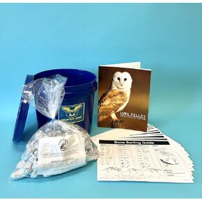 P1A-50: Bargain Bucket, 50 JUMBO OWL Pellets with Teachers Guide and Bone Sorting Sheets