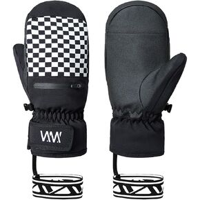 VXW Winter Thermal Outdoor Sports Gloves Women Men Mittens Thicken Ski Gloves Warm Waterproof Snowmobile Snow Gloves