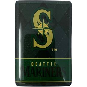 MLB Seattle Mariners Fridge Magnet, Brown, One Size