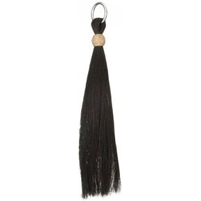 Royal King Horsehair Tassel with Ring Short Black