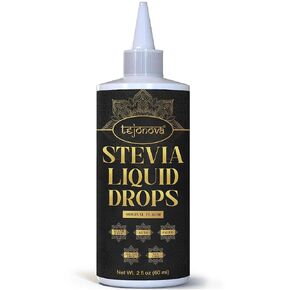 tejonova Stevia Liquid Drops, 8oz, Zero Calorie Stevia Liquid Sweetener from Pure Stevia Extract, Stevia Sweetener for Drinks, Treats, No Sugar Liquid Stevia Drops, Keto Sweetener, No Aftertaste in Saudi Arabia