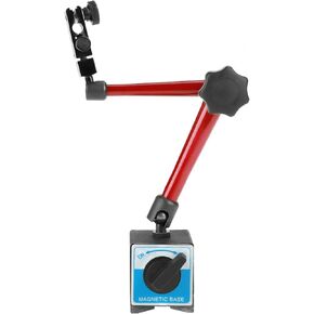 Dial Indicator With Magnetic Base,Noga Magnetic Base,Base Holder Stand, Alloy Steel 7kg Holding Force Magnetic Base Holder High Hensitivity Hardware Tools for Dial Test Gauge Indicator