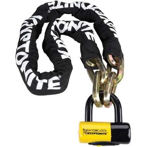 Kryptonite New York Fahgettaboudit Chain 1415 & New York Disc Lock
