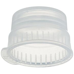 Globe Scientific 113146C Polyethylene Snap Cap with Single Thumb Tabs for 13mm Glass/Evacuated Tubes and 12mm Plastic Test Tubes, 13mm Size, Clear (Case of 1000)
