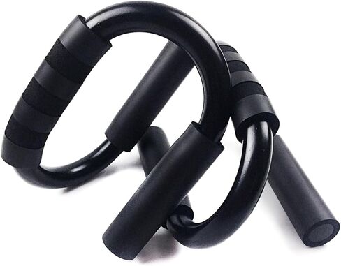 قضبان الدفع في صالة الألعاب الرياضية، معدات اللياقة البدنية، زوج واحد من مقابض تمرين الضغط مع قبضة إسفنجية مبطنة، معدات تمرين الضغط in Kuwait