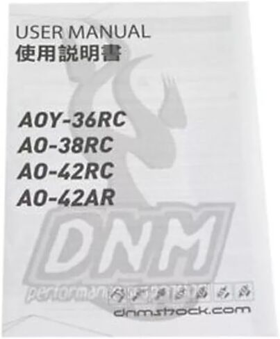 DNM AOY-38RC Mountain Bike Air Rear Shock With Lockout,210x53mm, ST1684-H in Saudi Arabia