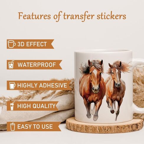 Rngmsi UV DTF Cup Wrap - 5 Sheets Chicken UV DTF Cup Wraps for 16 oz Farm Uvdtf Cup Wraps Animal UV DTF Decals Personalized UV DTF Wraps for Glass Cups Wood Crafts in Kuwait