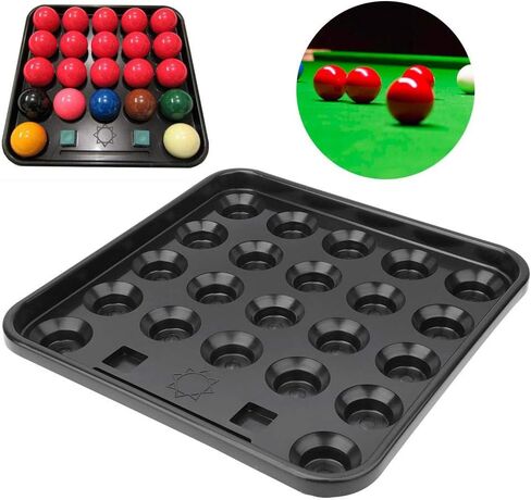 Alomejor Billiard Ball Storage Tray 22 Ball Tray Box No Rolling Table Billiard Ball Holder Snooker Balls Tray in Saudi Arabia