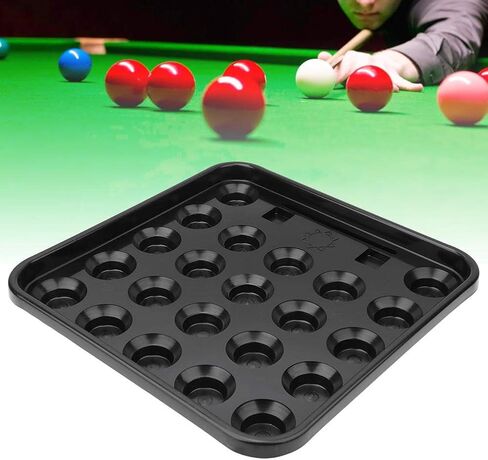 Alomejor Billiard Ball Storage Tray 22 Ball Tray Box No Rolling Table Billiard Ball Holder Snooker Balls Tray in Saudi Arabia