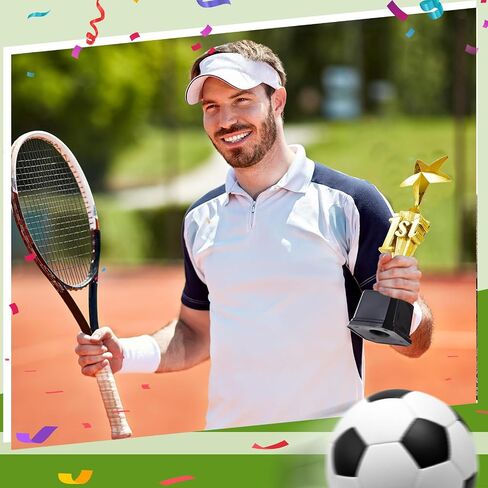 3rd 2nd 1st Place Trophy First Place Trophy Plastic Trophy Award for Sports Tournament Funny Trophy Cup for Football Soccer Competitions Reward Ceremony in Kuwait