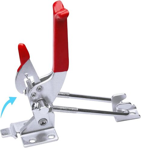 5Pack 2000lbs Toggle Clamp 431,Heavy Duty Toggle Latch Clamp for Latch Lock,Self Latch Toggle Latch Action Lock for Tire Carrier Latch,Smoker Lid Latch,Cam Clamp Latch Pull Latch,Draw Latch Hardware. in Kuwait
